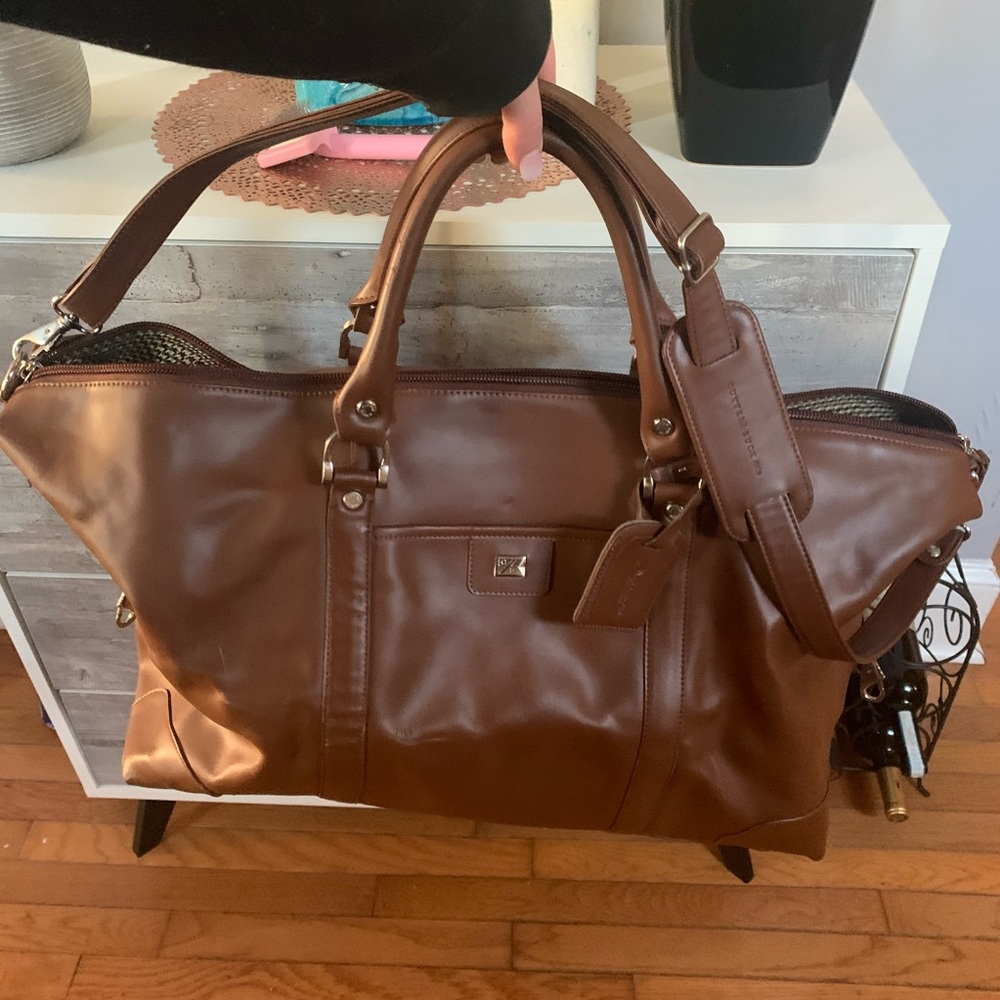 Duffel bag leather 19”